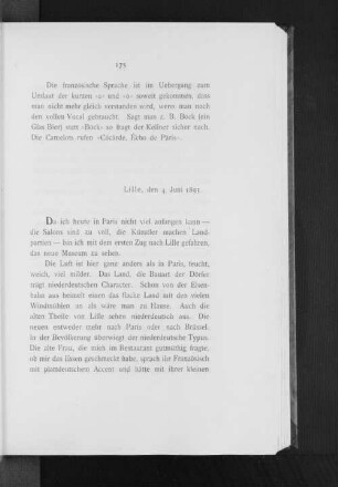 Lille, den 4. Juni 1893.