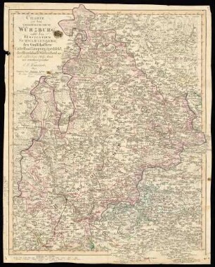 Johann Baptist Homann: Das Nürnbergische Gebiet