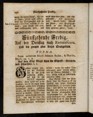 290-303, Fünffzehende Predig.