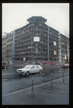 Diapositiv: Wiener Str. 33a, Forster Str. 58, März 1992