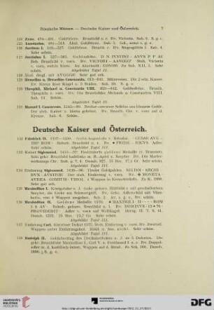 Deutsche Kaiser und Österreich (Nr. 132-180)