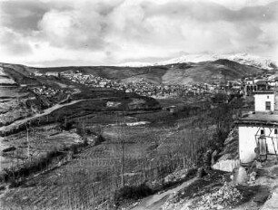 Zahle : Blick auf Zahle im Ostlibanon.