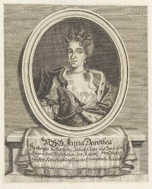 Bildnis der Anna Dorothea zu Sachsen