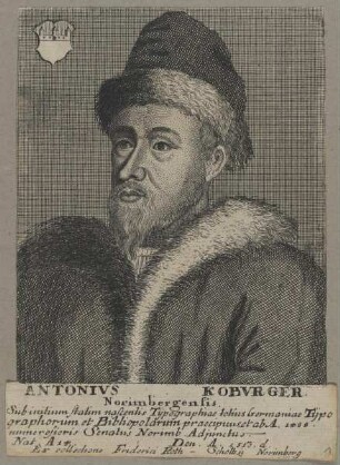 Bildnis des Antonivs Kobvrger