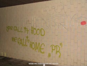 you CALL it HOOD we CALL it HOME | "PR"