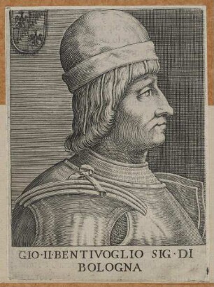 Bildnis des Giovanni II. Bentivoglio