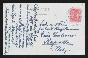 Brief von Bengt Berg an Gerhart Hauptmann und Margarete Hauptmann