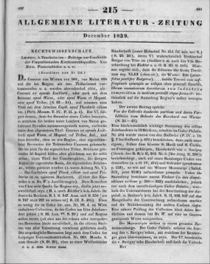 Wasserschleben, F. W.: Beiträge zur Geschichte der vorgratianischen Kirchenrechtsquellen. Leipzig: Tauchnitz 1839 (Beschluss von Nr. 214.)