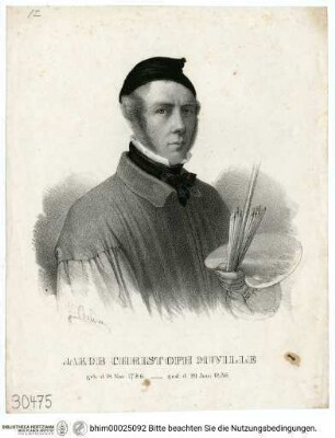 Porträt Jakob Christoph Miville