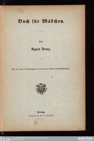 Buch für Mädchen