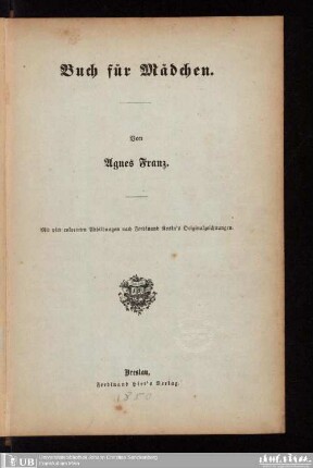 Buch für Mädchen