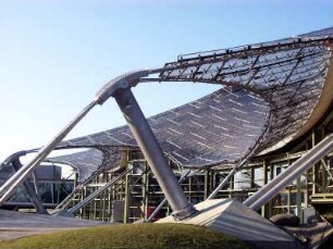 München: Olympiazentrum, Zeltdachkonstruktion