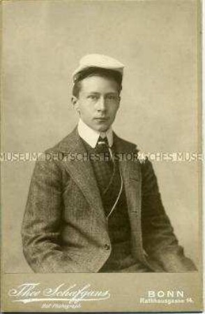 Kronprinz Wilhelm von Preußen als Student in Bonn
