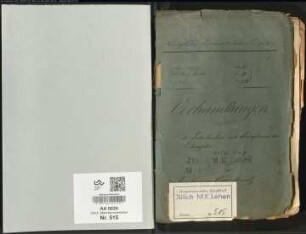 Mannbücher, Deskriptionen und Protokollarnachrichten über die Lehengüter der Mannkammer Grevenbroich vom Jahr 1527-1749. Mannbuch 1560-1716 (mit Register).