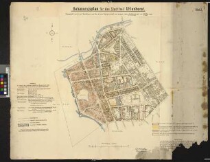 Bl. 1: Bebauungsplan für den Stadttheil Uhlenhorst