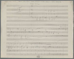 Geistliche Chormusik, Sketches, Coro, op.12,3, LüdD p.442 - BSB Mus.N. 119,50 : [without title]