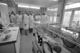 Städtische Kinderklinik Karlsruhe. Einweihung der neuen Intensivpflegestation