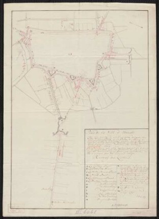 Plan de la ville d'Utrecht : avec une partie de ses environs [...]
