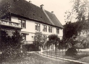 Das lutherische Pfarrhaus in der Schülerstraße. Detmold