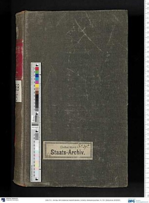 Kabinettsorders vom 2. Januar 1800 - 5. April 1800 (Abschriften), angefertigt vom Geheimen Kabinettsrat Mencken
