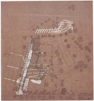 Gemeindehaus Berlin-Britz: Lageplan 1:200