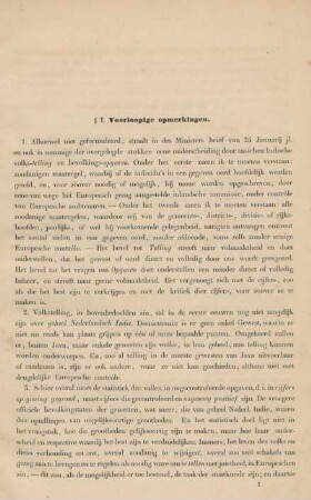 § I. Voorloopige opmerkingen