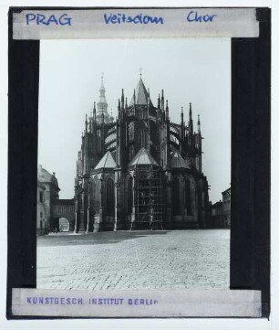 Prag, Veitsdom,(Zeichnung)