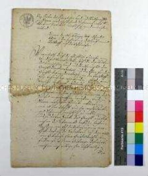 Testament von Gertrud Kalthoff zugunsten ihres Ehemannes Stephan Kalthoff