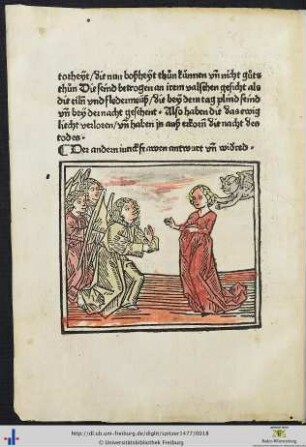 Der andern iunckfrawen antwurt und widerred