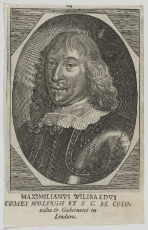 Bildnis des Maximilianvs Wilibaldvs Wolfegh
