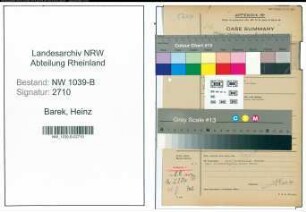 Entnazifizierung Heinz Barek , geb. 00.00.0000 ()