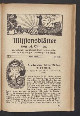 Nr. 7. April 1919 23. Jahr