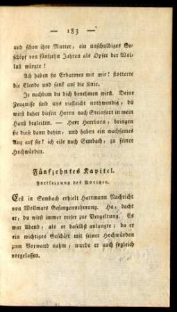 Fünfzehntes [i.e. Sechzehntes] Kapitel. Fortsetzung des Vorigen.