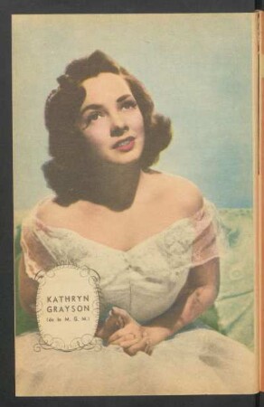 Kathryn Grayson (de la M. G. M.) - [Fotografía]