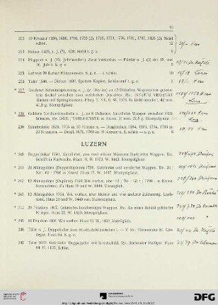 Luzern (Nr. 240-270)