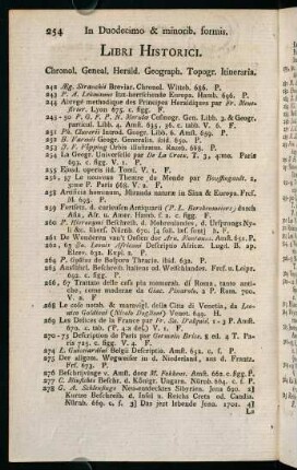 254-268, Libri Historici.