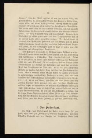 58-67, 1. Der Pufferstaat