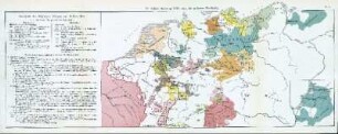 Die Besitzveränderung 1648, dazu die grösseren Territorien