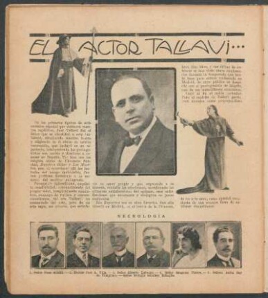 El actor Tallaví