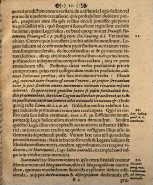 Henrici Linckens D. in alma Noricorum Universitate Pand. Prof. Publ. & Facult. Iurid. h.t. Decani, Discursus Academicus De Matrimonio, Lege Salica Contracto, Germanice : Occasione Text. II. Feud. XXIX. Ventilationi publicae propositus = Von der Vermählung zur lincken Hand