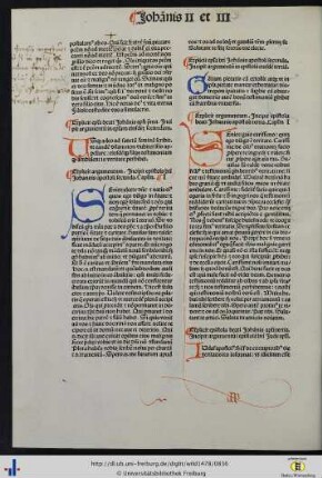 Epistola beati Johannis apostoli tertia
