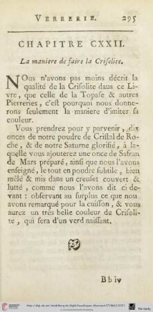 Chapitre CXXII