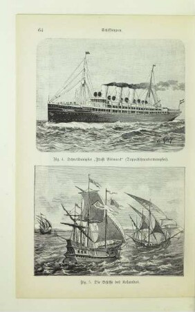 Schnelldampfer ,,Fürst Bismarck" (Doppelschraubendampfer)