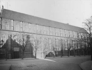 Erfurt, Barfüßerkirche, Außenansicht, SüdseiteSüdseite nicht erhalten (Ruine)
