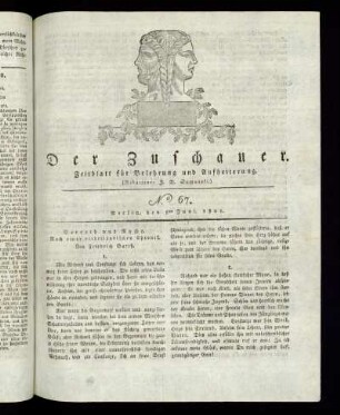 No. 67 - 5. Juni 1821