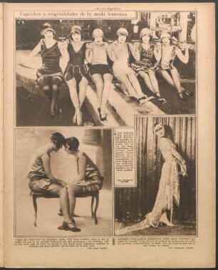 Caprichos y originalidades de la moda femenina [Fotografías]