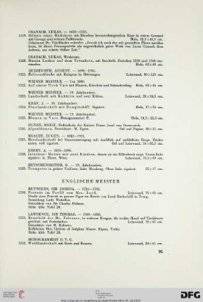 Englische Meister (Nr. 1530-1532)