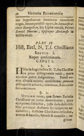 10-22, Sectio I
