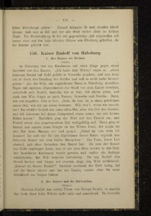 156. Kaiser Rudolf von Habsburg.