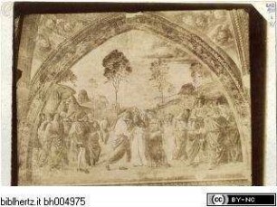 Kapellendekoration mit Marienzyklus, Propheten und Sibyllen, Hochzeit von Joseph und Maria (sposalizio)